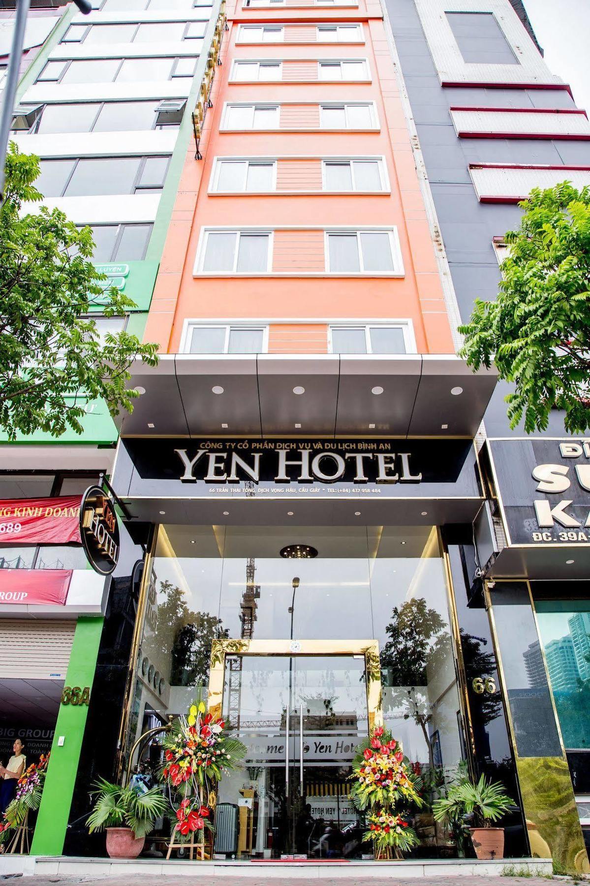 Yen Hotel Ханой Экстерьер фото